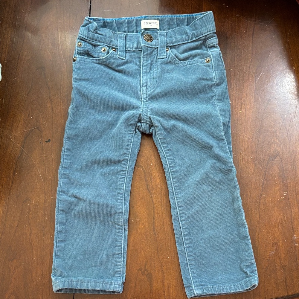 Crewcuts powder blue Kids corduroy pants 2T